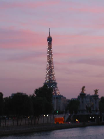 Eiffel Tower at Night